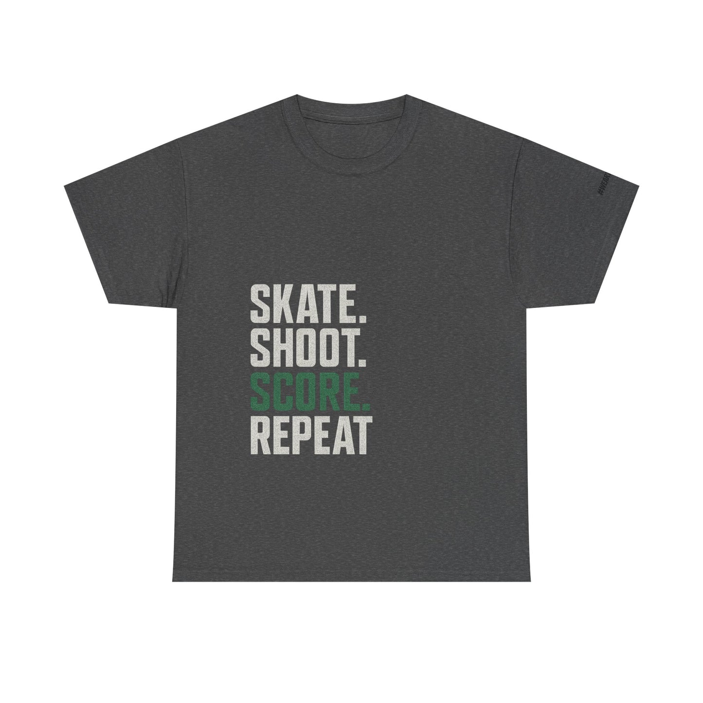 SKATE SHOOT SCORE REPEAT T-Shirt - #Wearthebear