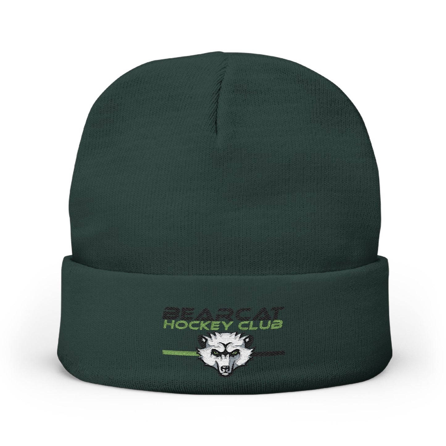 Embroidered Bearcat Knit Beanie