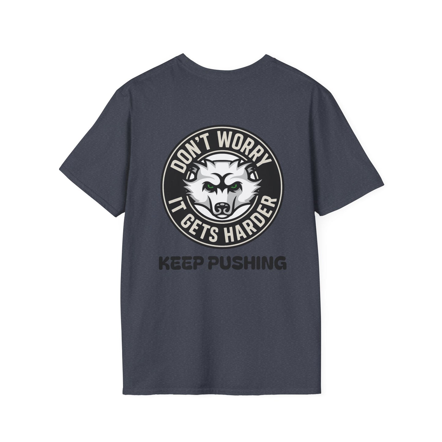 It Gets Harder - Keep Pushing T-Shirt Bearcat Elite Sports