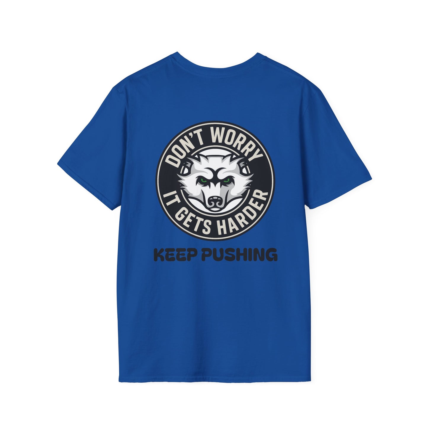 It Gets Harder - Keep Pushing T-Shirt Bearcat Elite Sports