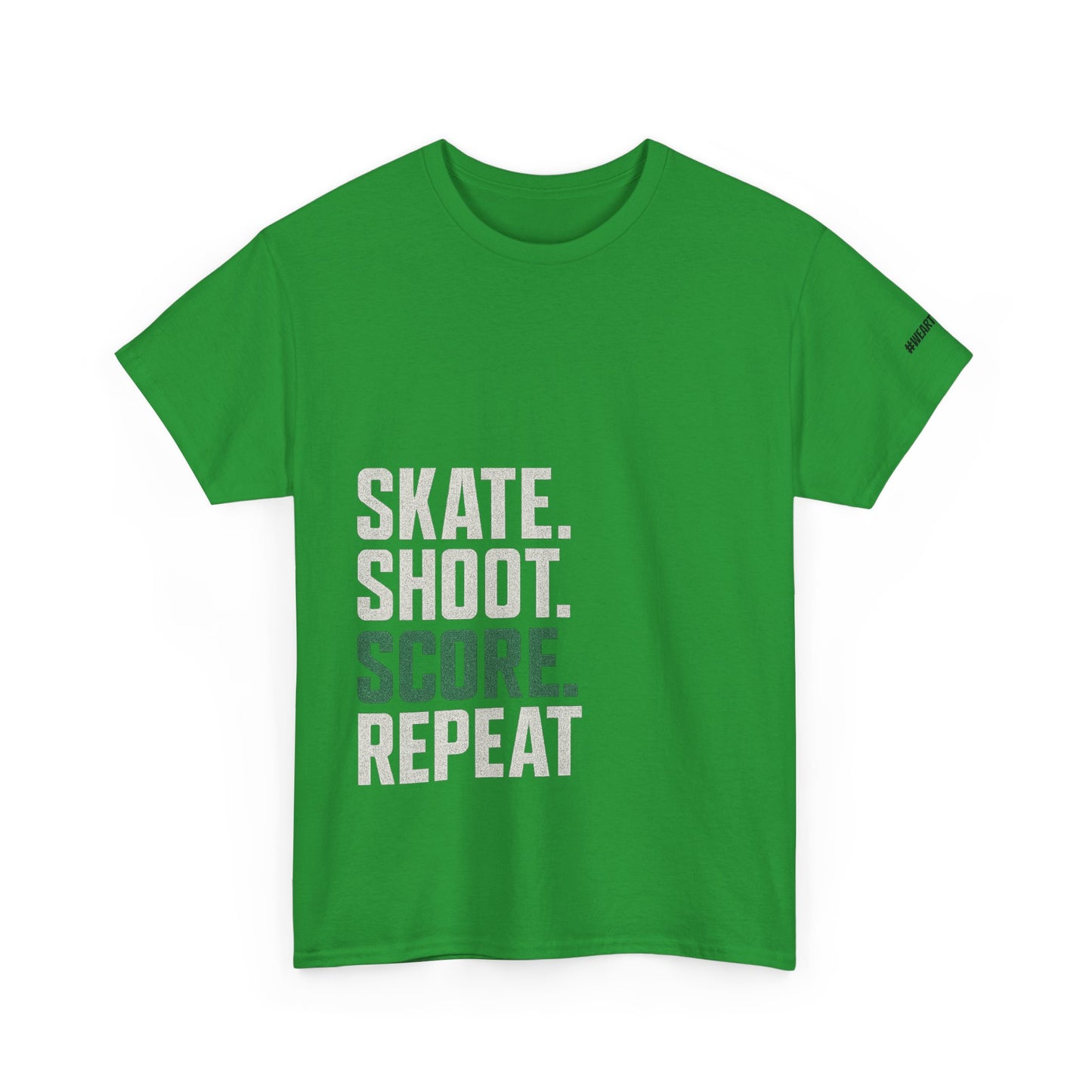 SKATE SHOOT SCORE REPEAT T-Shirt - #Wearthebear
