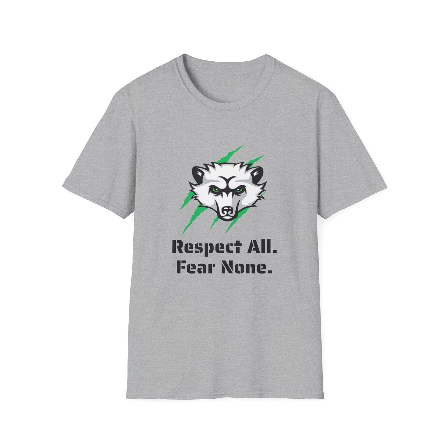 Unisex Graphic T-Shirt - Respect All Fear None - Bearcat Hockey