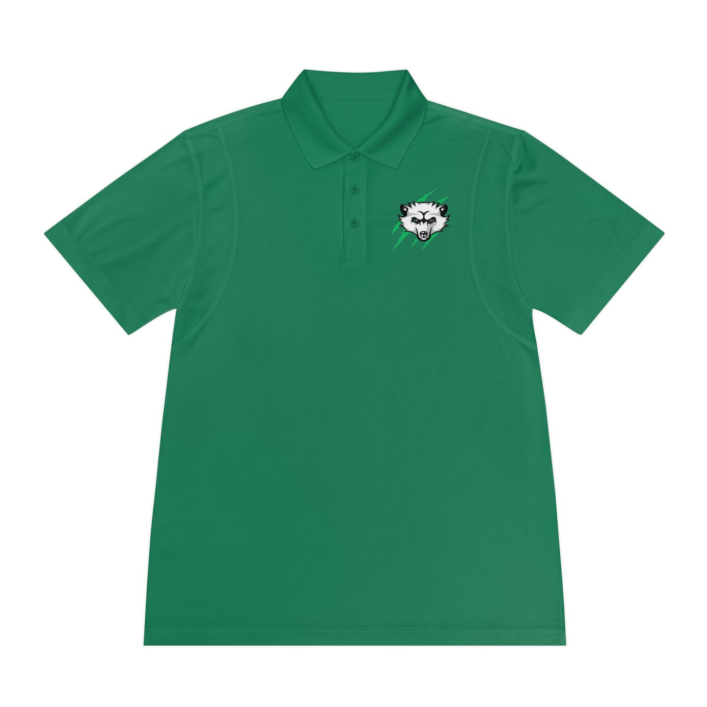 Men's Sport Polo Shirt - Bearcat Hockey Club Claws Out