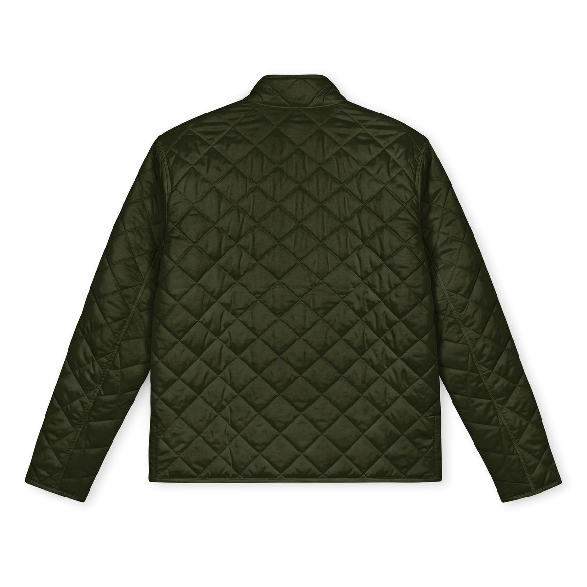 Quilted Jacket with Embroidered Logo