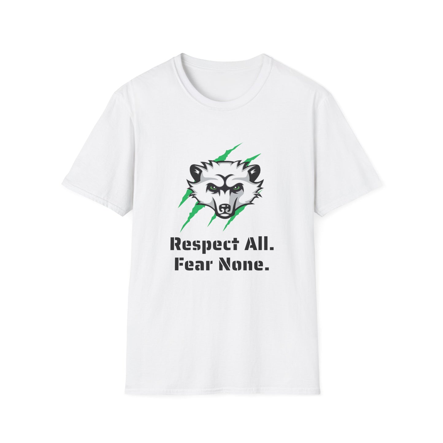 Unisex Graphic T-Shirt - Respect All Fear None - Bearcat Hockey