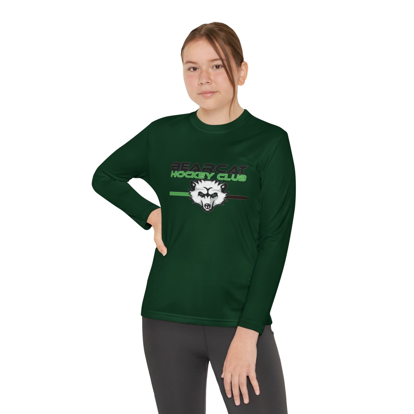 Unisex Youth Performance Long Sleeve Shirt Bearcat "Unders"