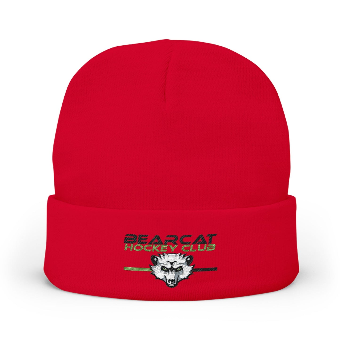 Embroidered Bearcat Knit Beanie