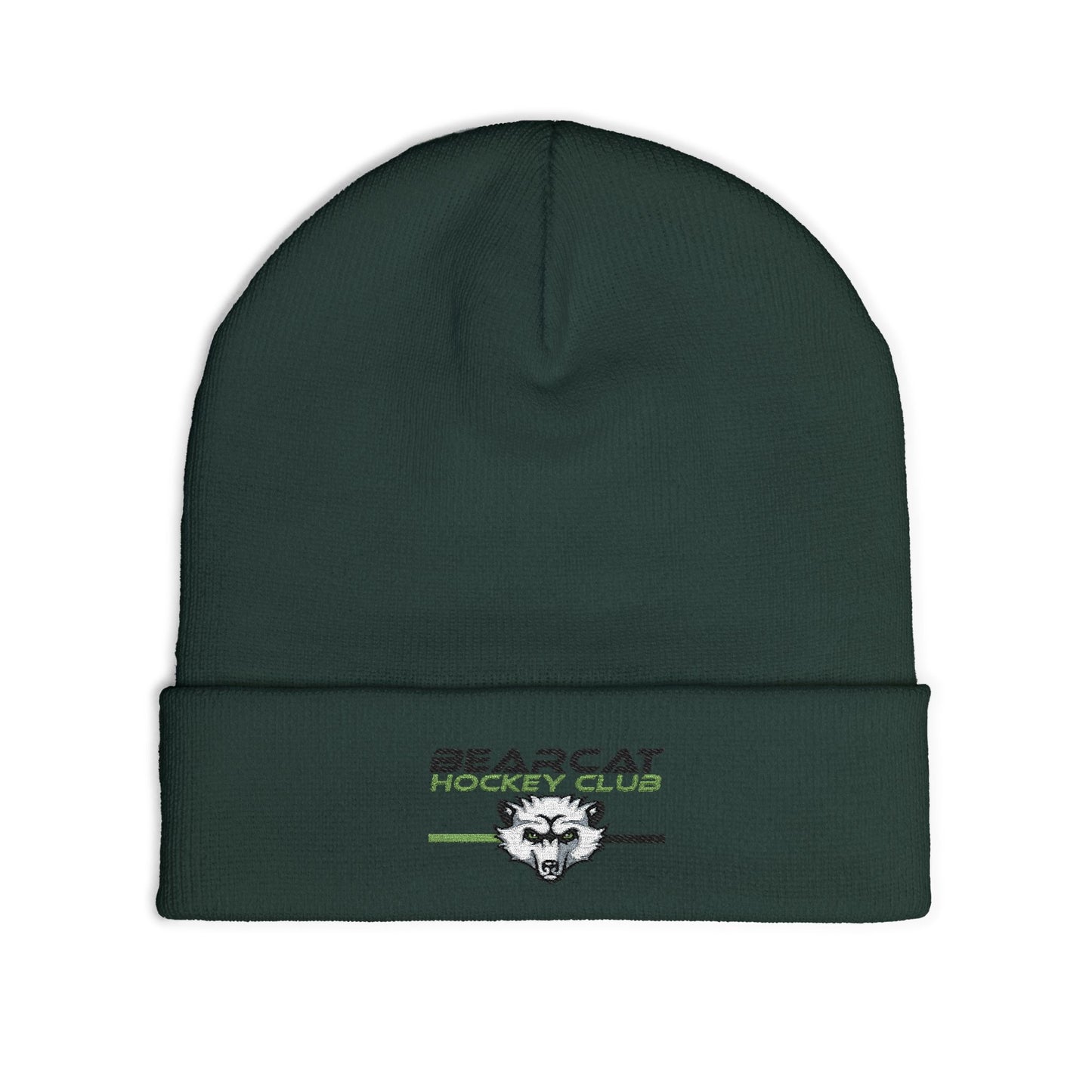 Embroidered Bearcat Knit Beanie
