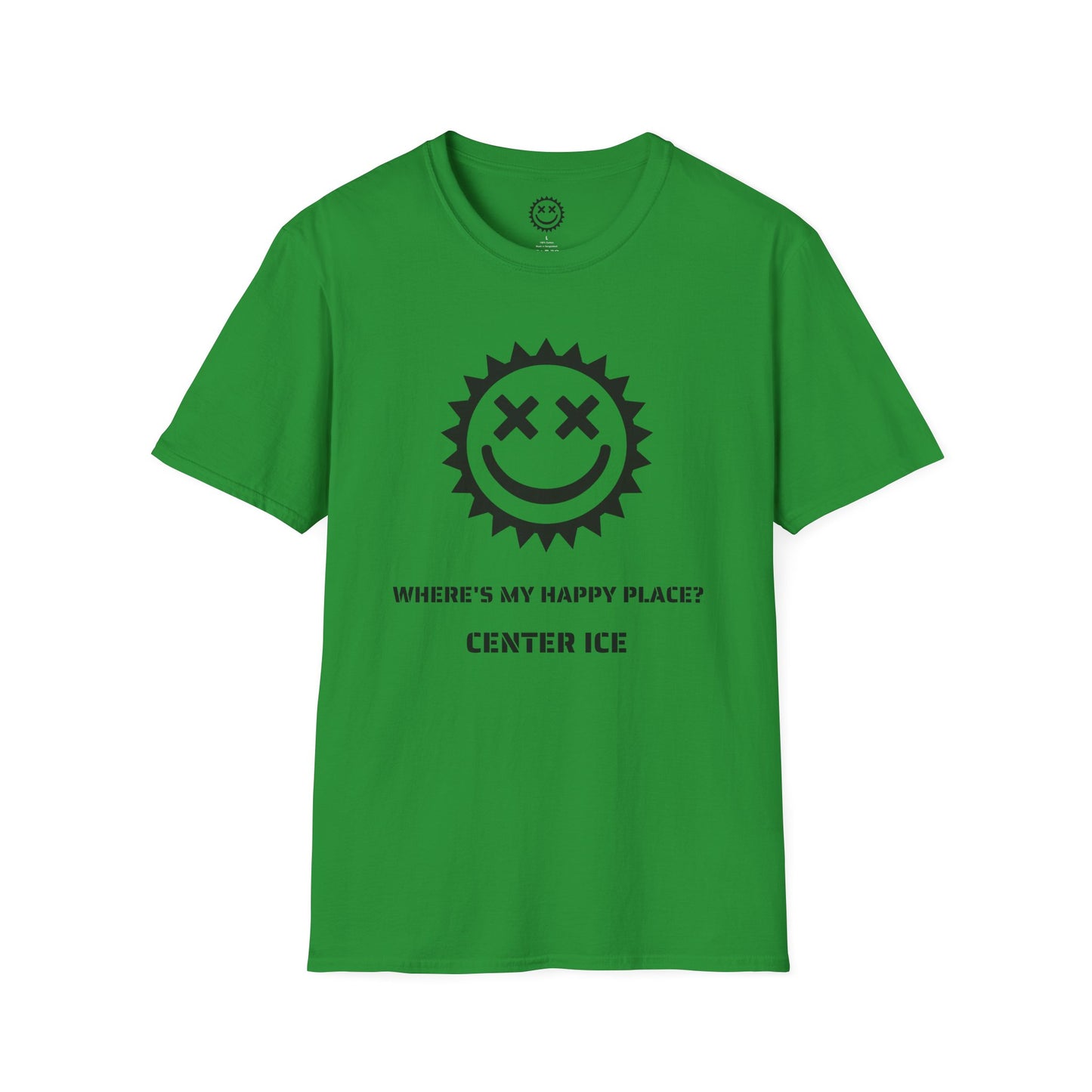 Happy Place is Center Ice Unisex T-Shirt