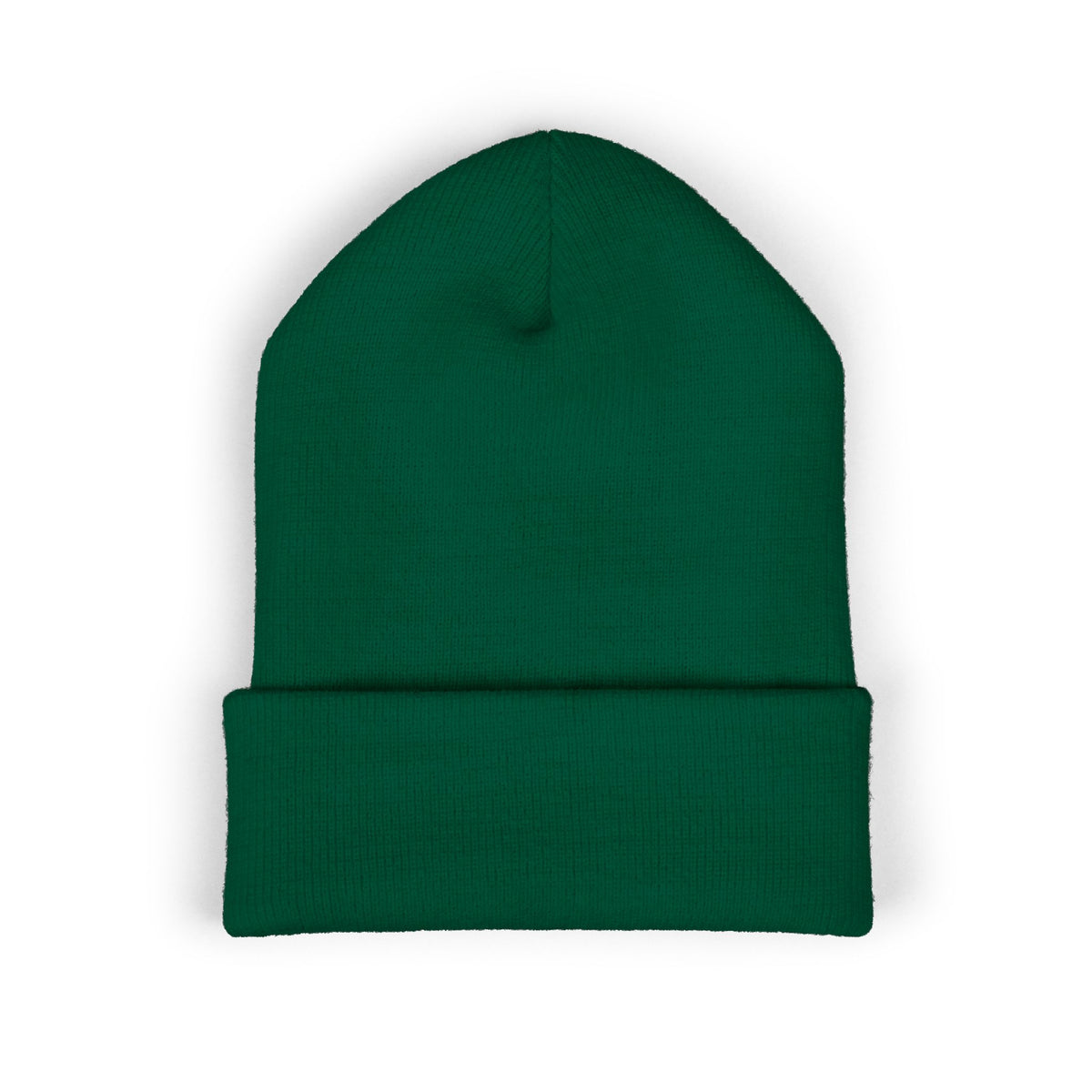 Toque Beanie - Bearcat Branded Knit Hat - Green Reverse Logo