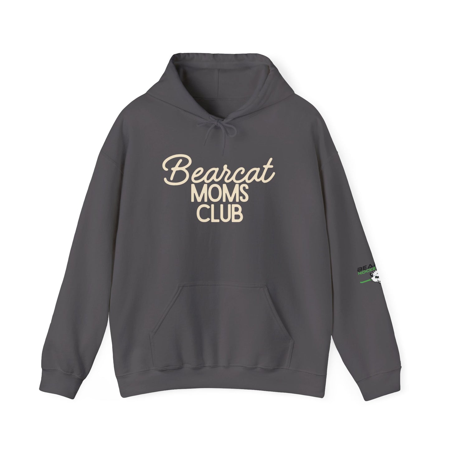 Bearcat Moms Club Hooded Sweatshirt | Cozy Gift for Moms, Family Gatherings, Casual Wear, Everyday Comfort, Cute Sweatshirt