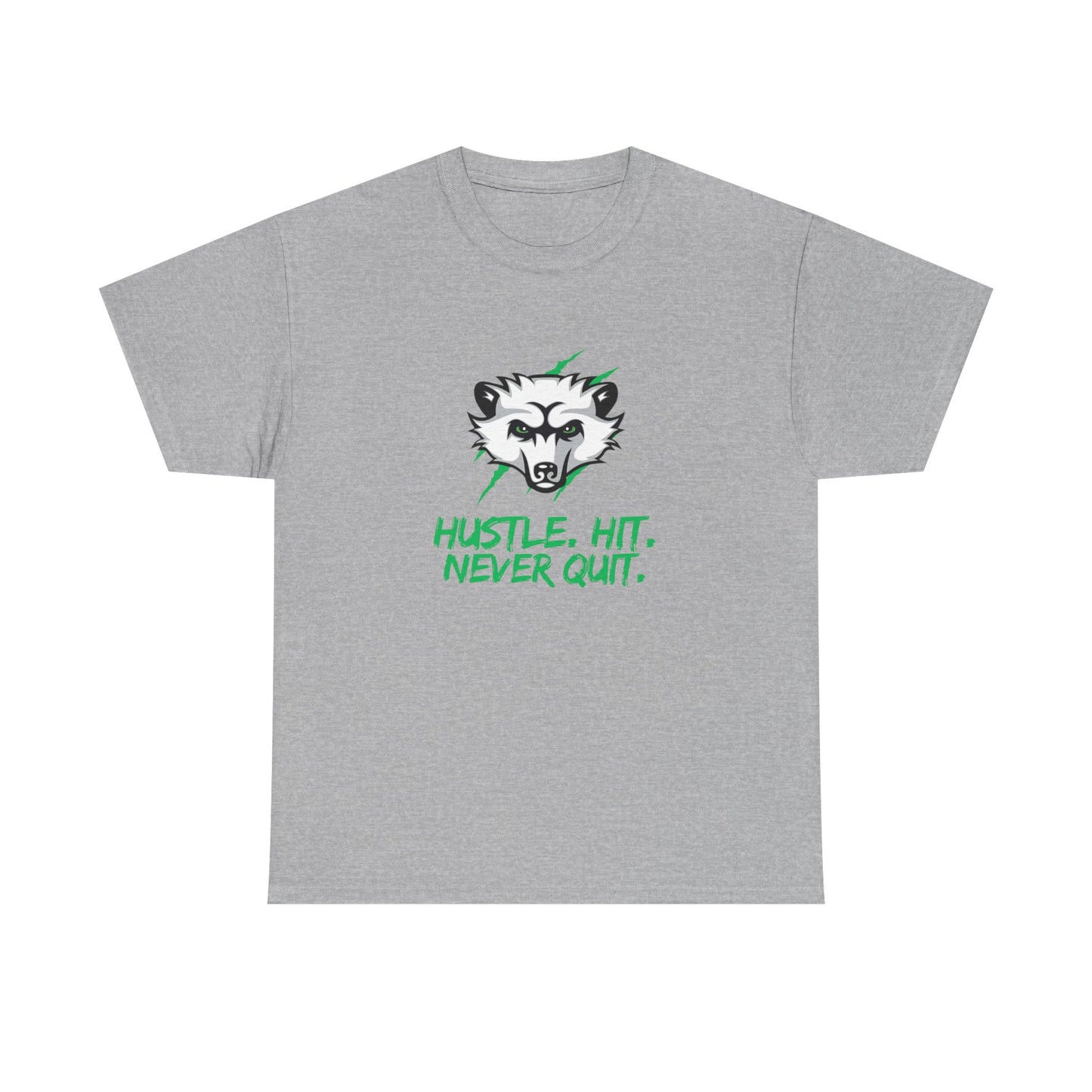 Motivational Hustle Cotton Tee | Unisex T-Shirt for Gym Lovers, Fitness Enthusiasts, Workout Motivation, Gift for Him, Her