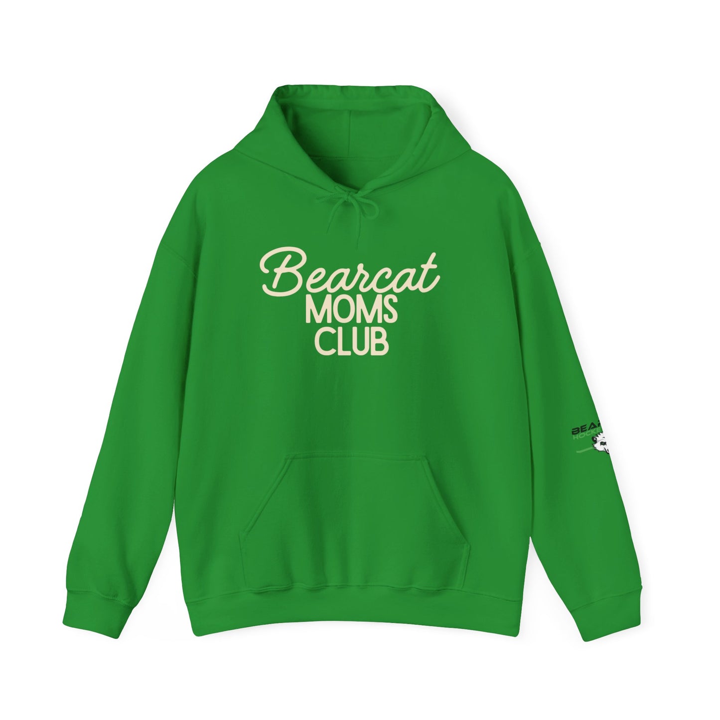 Bearcat Moms Club Hooded Sweatshirt | Cozy Gift for Moms, Family Gatherings, Casual Wear, Everyday Comfort, Cute Sweatshirt
