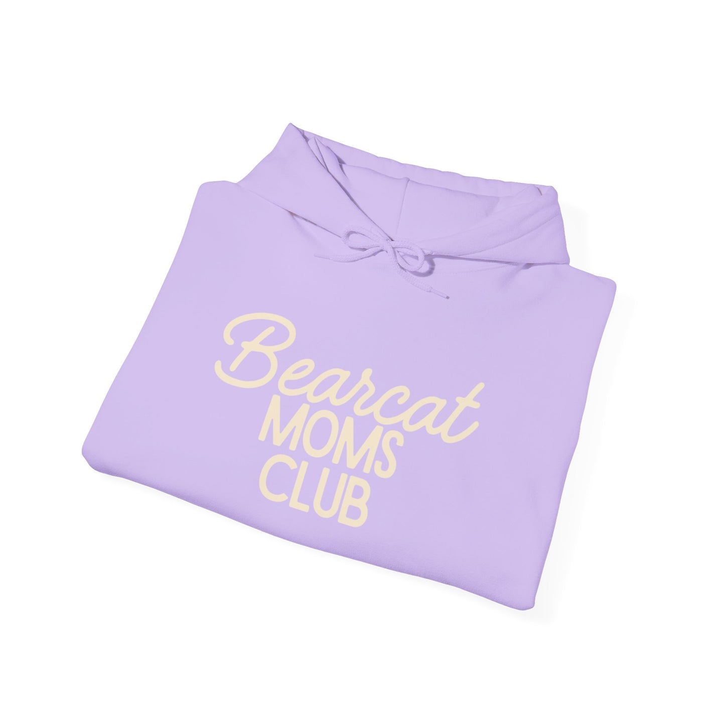 Bearcat Moms Club Hooded Sweatshirt | Cozy Gift for Moms, Family Gatherings, Casual Wear, Everyday Comfort, Cute Sweatshirt