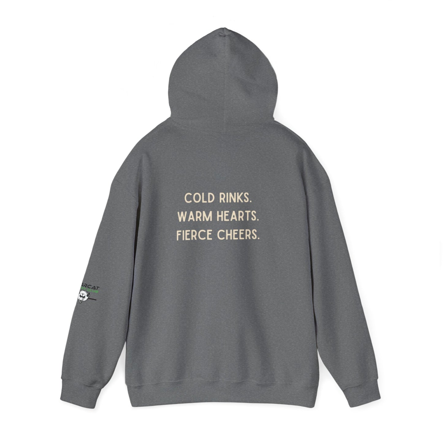 Bearcat Moms Club Hooded Sweatshirt | Cozy Gift for Moms, Family Gatherings, Casual Wear, Everyday Comfort, Cute Sweatshirt