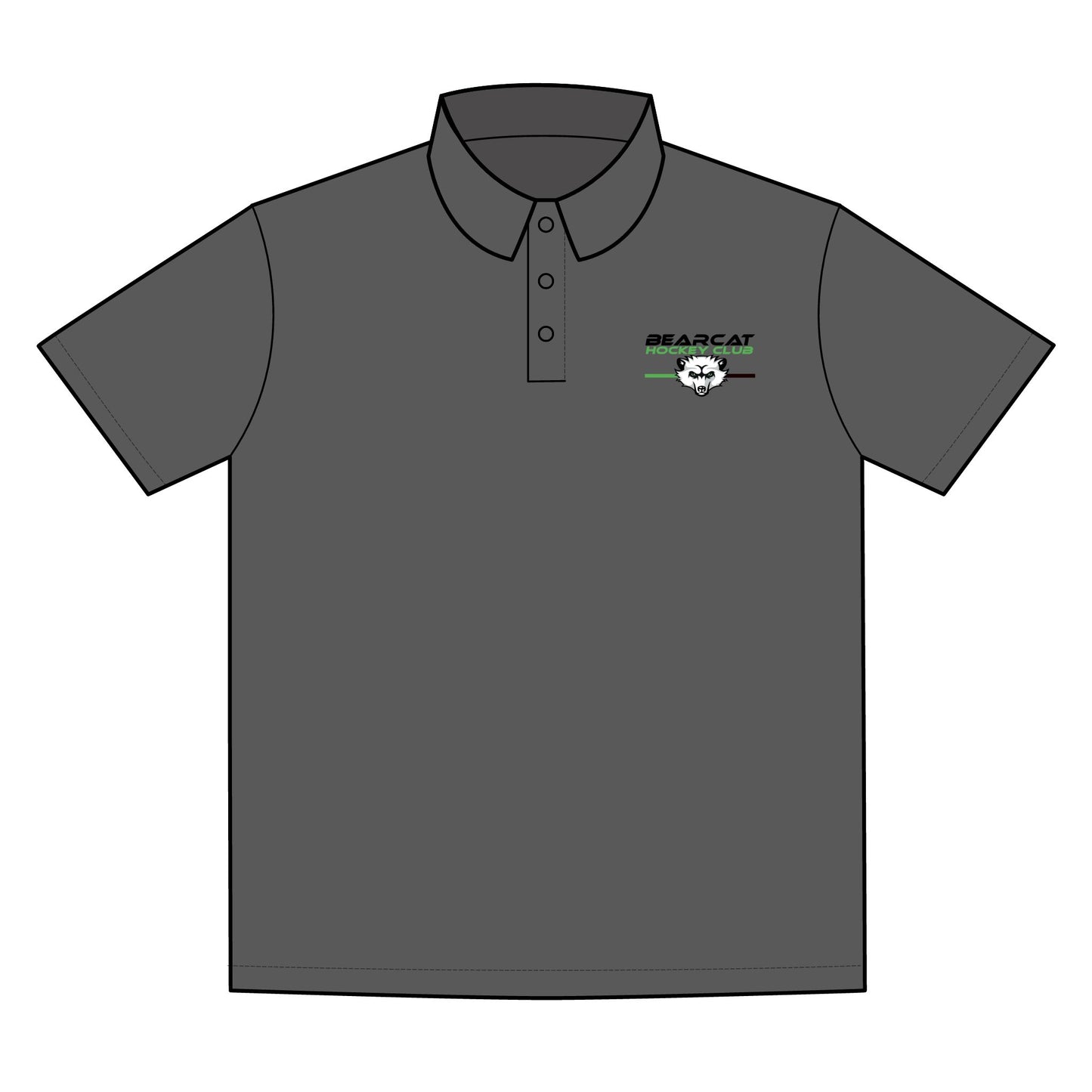Bearcat Hockey Club Graphic Polo Shirt