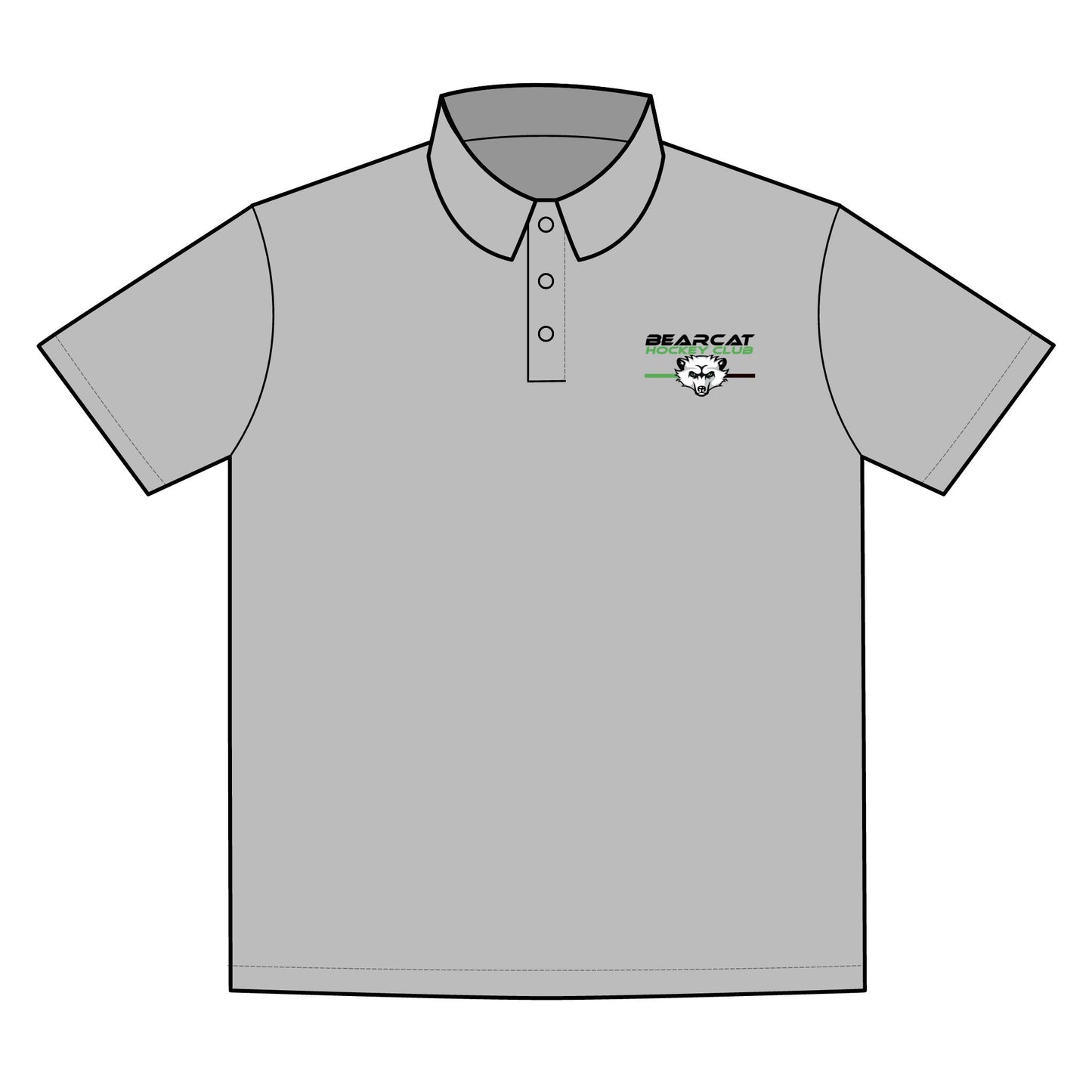 Bearcat Hockey Club Graphic Polo Shirt