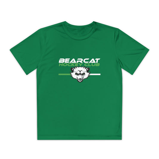 Youth Bearcat Hockey Club Tee - Moisture Wicking