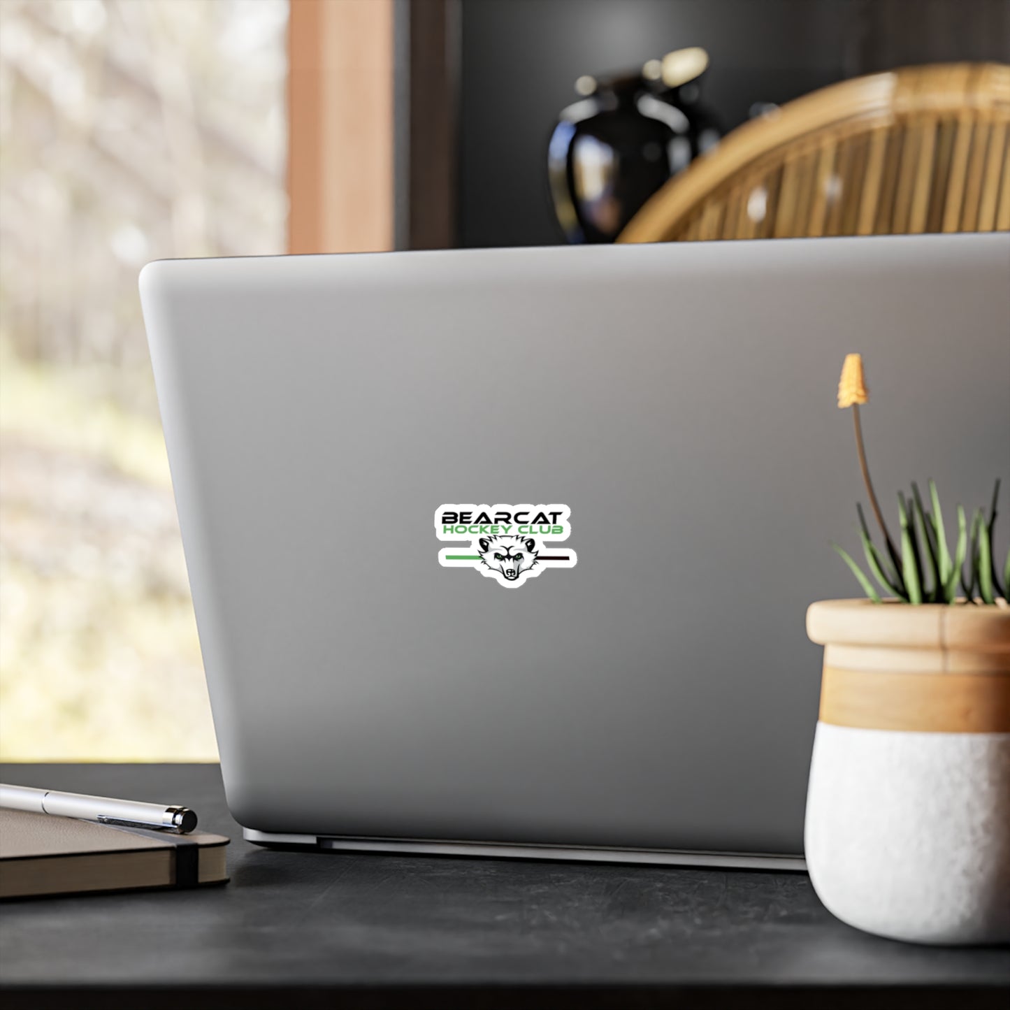 Bearcat Hockey Club Kiss-Cut Vinyl Decals, Custom Stickers