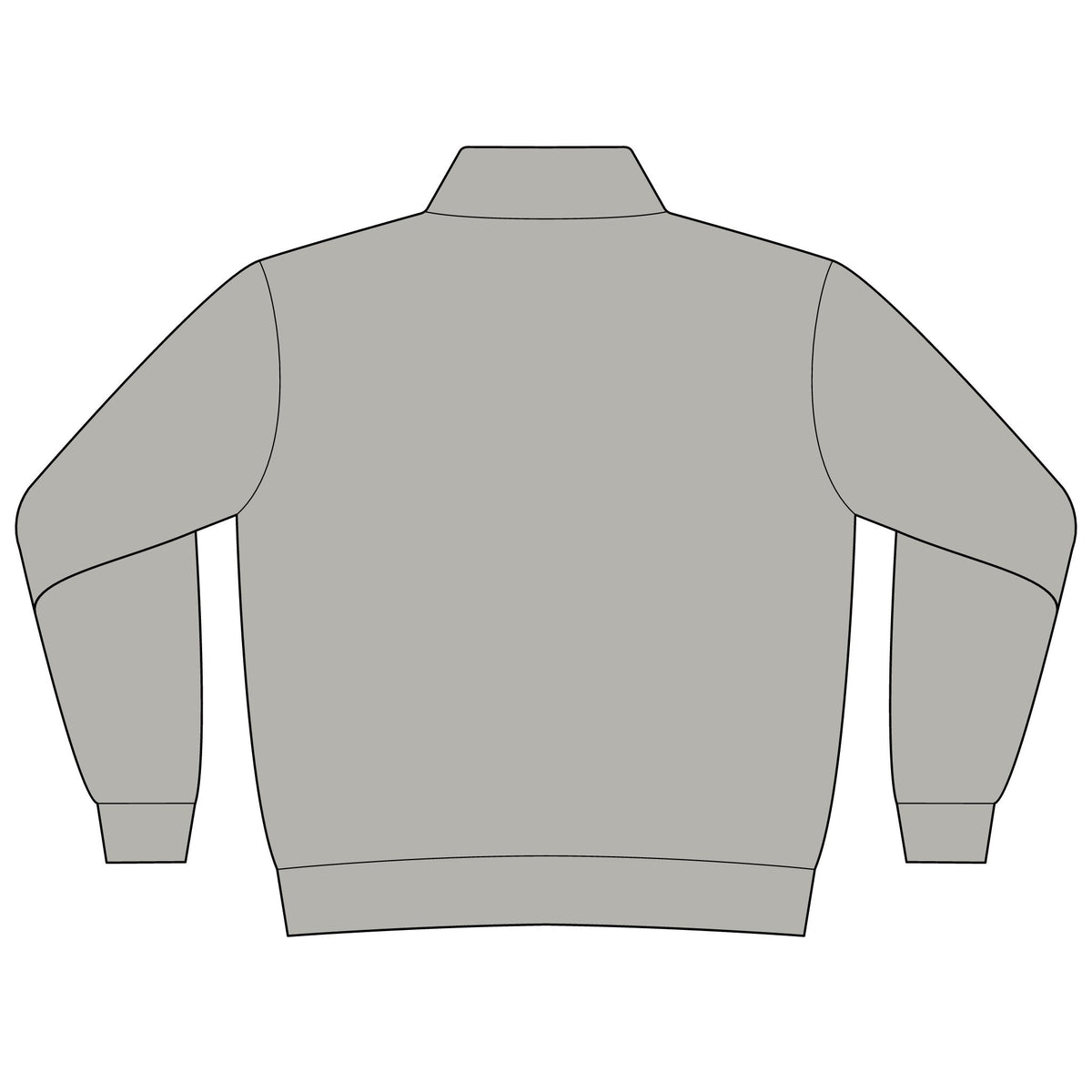 Women's Black Quarter-Zip Pullover