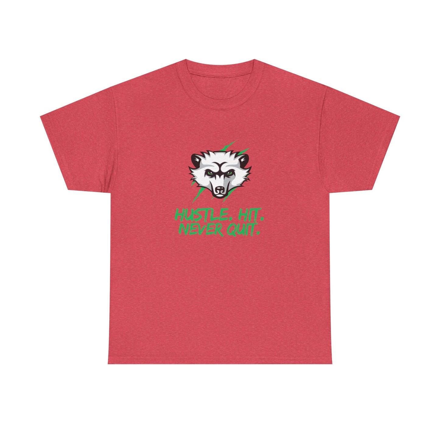 Motivational Hustle Cotton Tee | Unisex T-Shirt for Gym Lovers, Fitness Enthusiasts, Workout Motivation, Gift for Him, Her