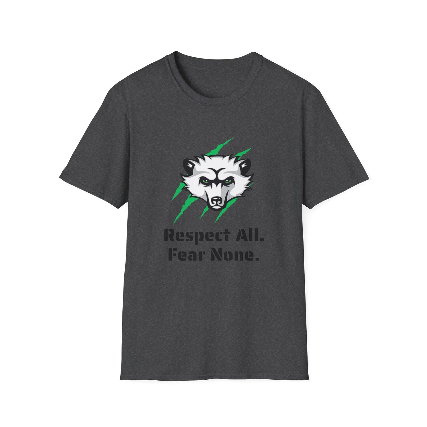 Unisex Graphic T-Shirt - Respect All Fear None - Bearcat Hockey