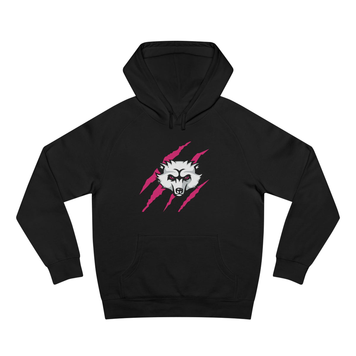 Girls Pink Logo Bearcat Hoodie