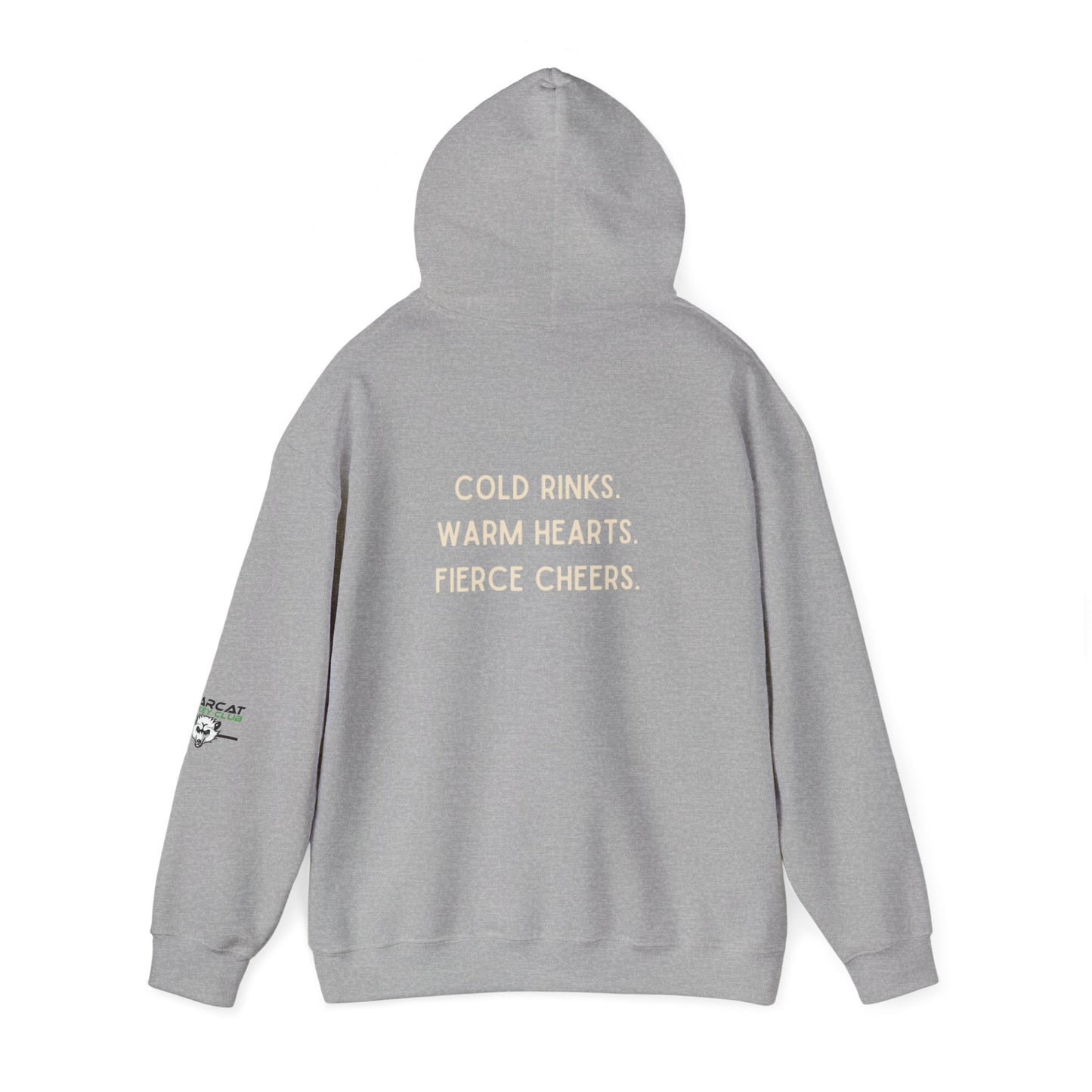 Bearcat Moms Club Hooded Sweatshirt | Cozy Gift for Moms, Family Gatherings, Casual Wear, Everyday Comfort, Cute Sweatshirt