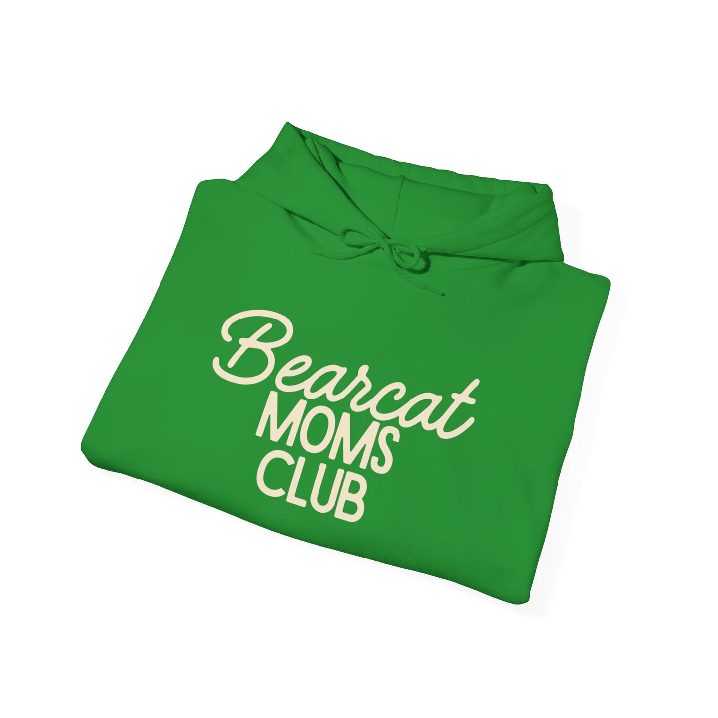 Bearcat Moms Club Hooded Sweatshirt | Cozy Gift for Moms, Family Gatherings, Casual Wear, Everyday Comfort, Cute Sweatshirt