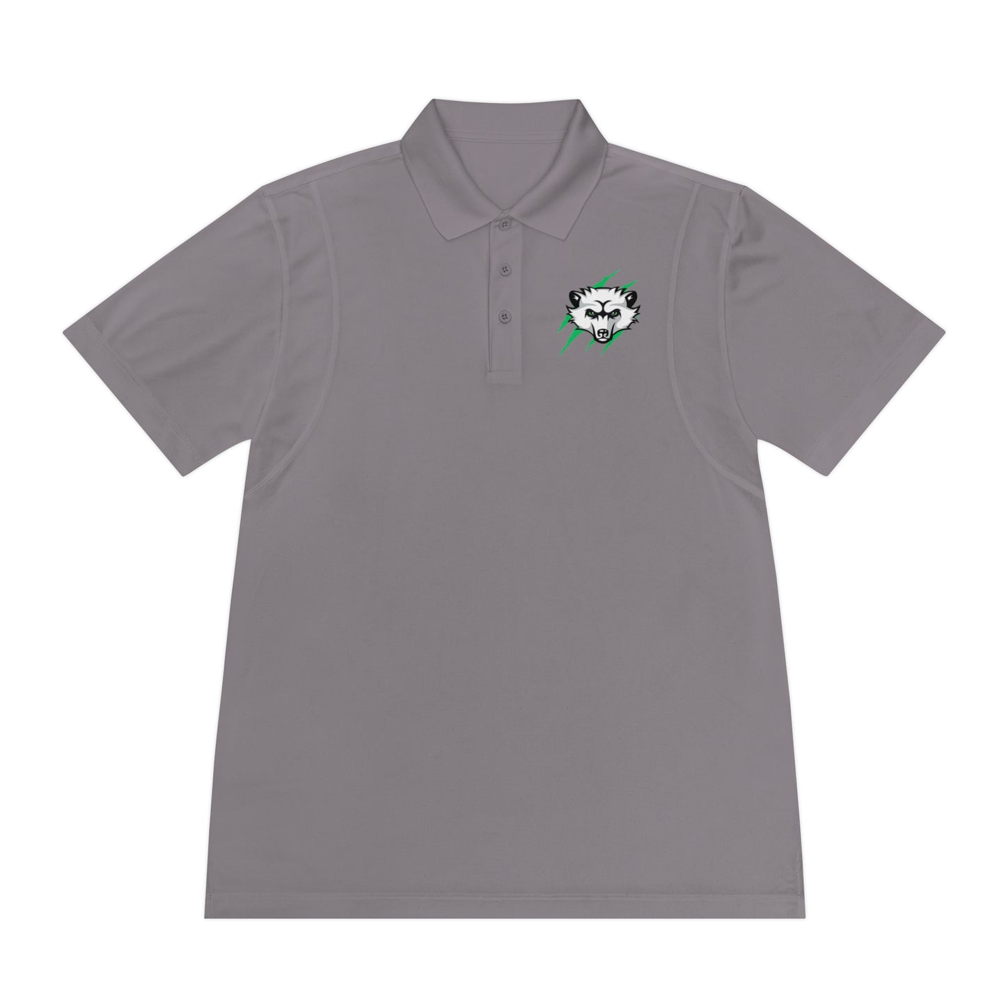 Men's Sport Polo Shirt - Bearcat Hockey Club Claws Out