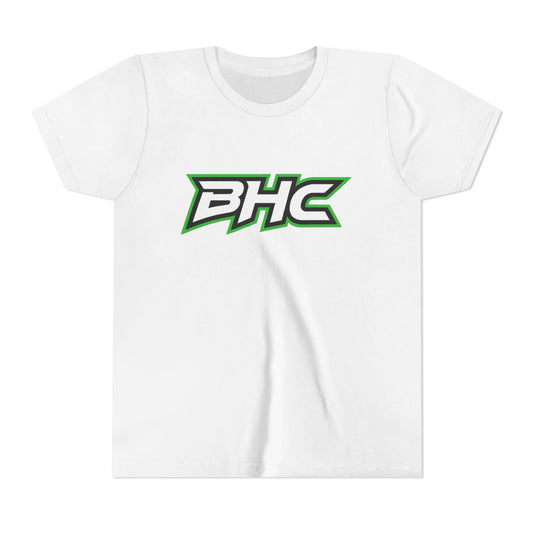 BHC Youth Tee — Green & Black Sport Logo Shirt