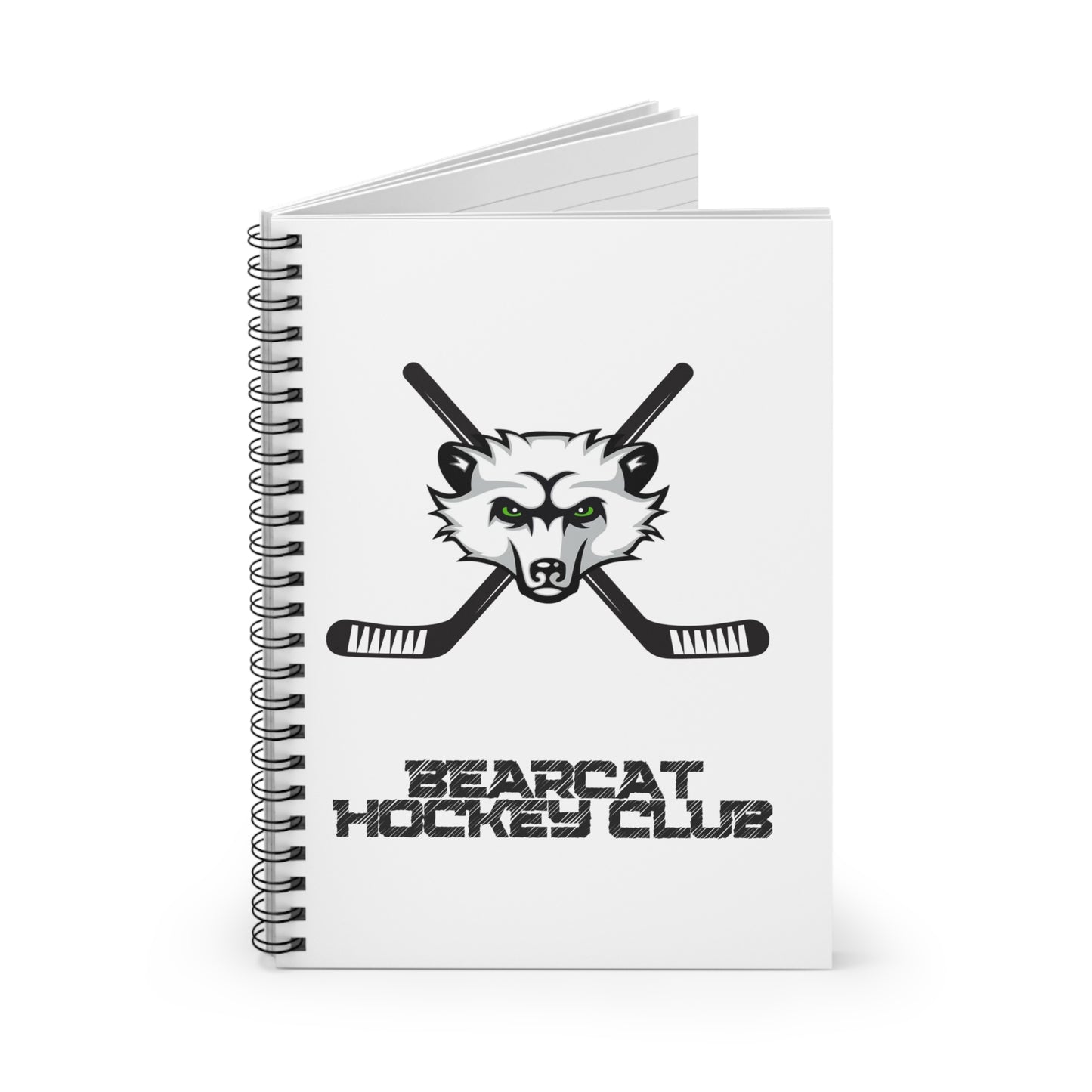 Bearcat Hockey Club Spiral Notebook