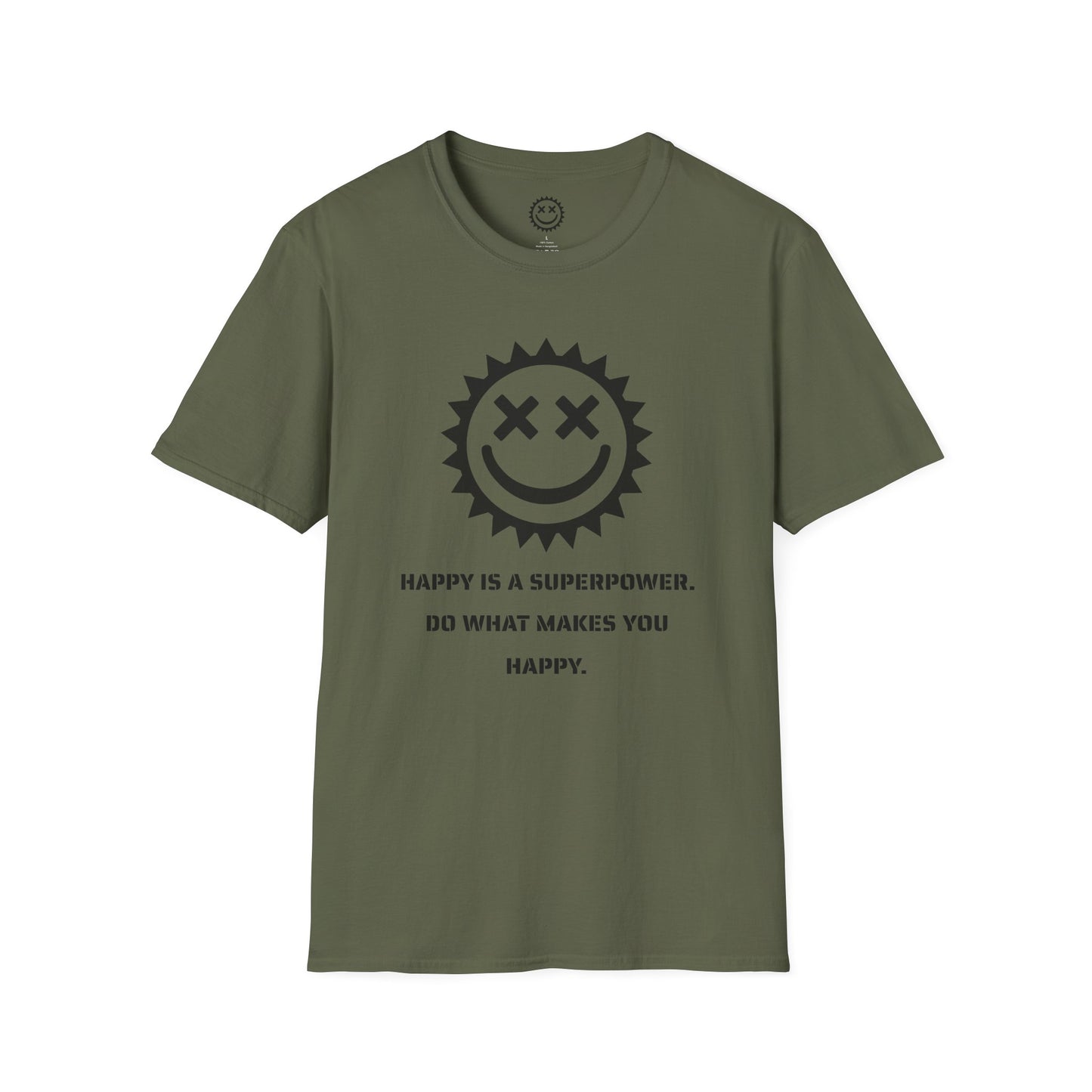 Happy is a Superpower Unisex T-Shirt