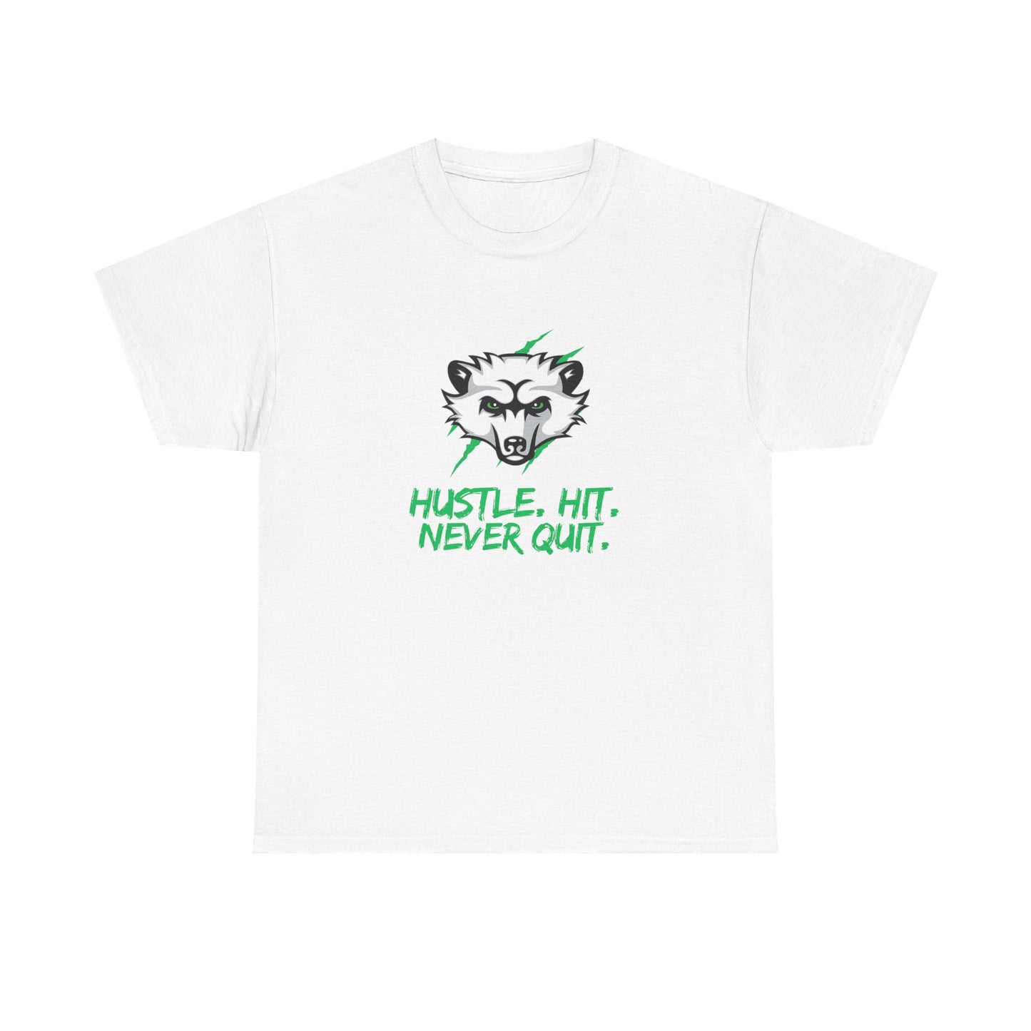 Motivational Hustle Cotton Tee | Unisex T-Shirt for Gym Lovers, Fitness Enthusiasts, Workout Motivation, Gift for Him, Her