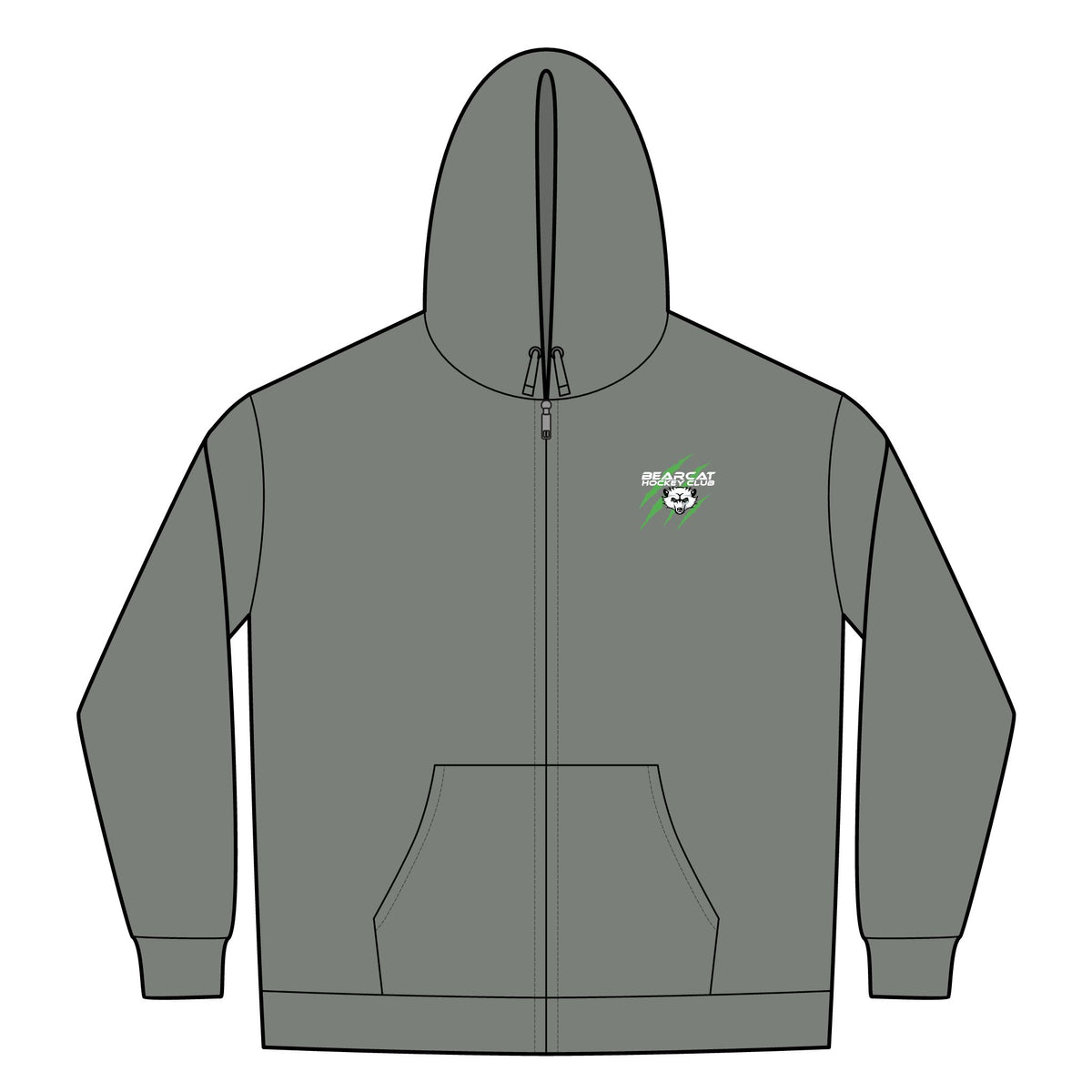 Sherpa-Lined Hooded Fleece Jacket