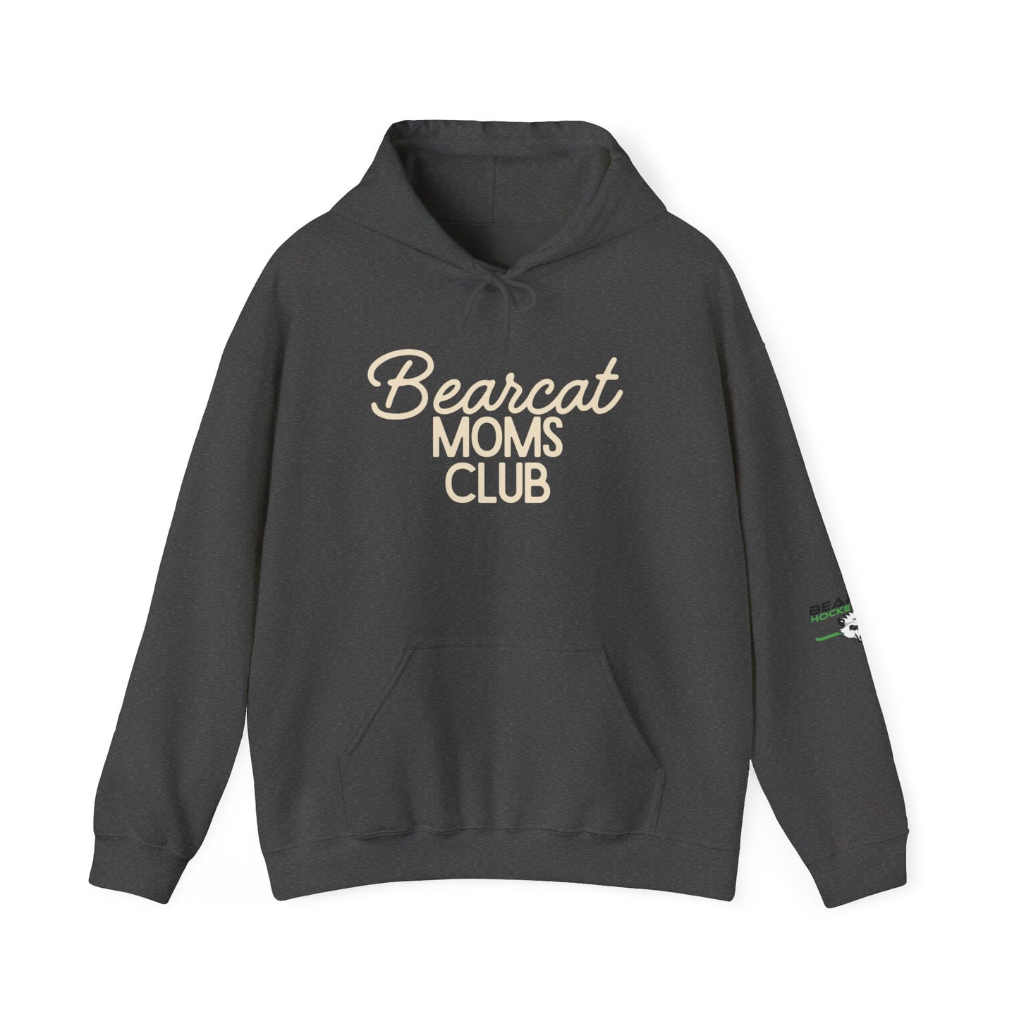 Bearcat Moms Club Hooded Sweatshirt | Cozy Gift for Moms, Family Gatherings, Casual Wear, Everyday Comfort, Cute Sweatshirt