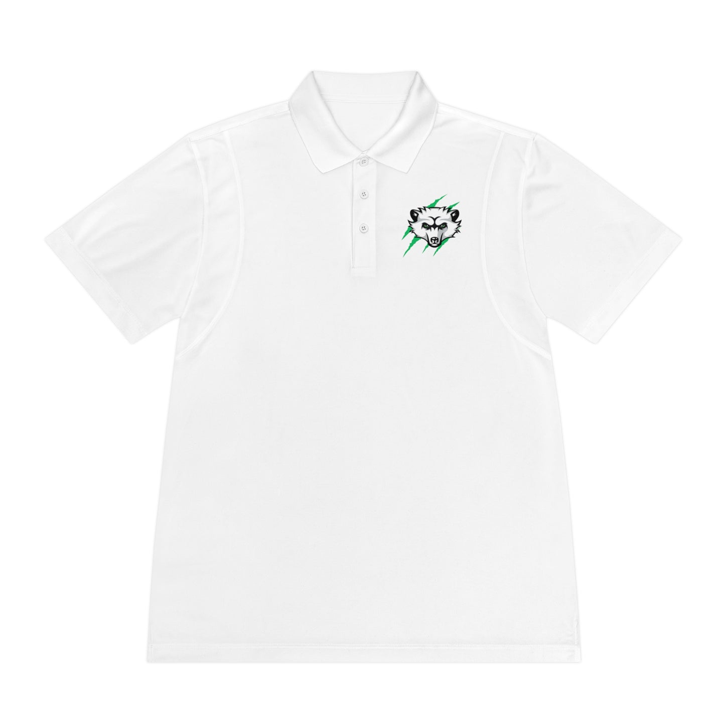 Men's Sport Polo Shirt - Bearcat Hockey Club Claws Out