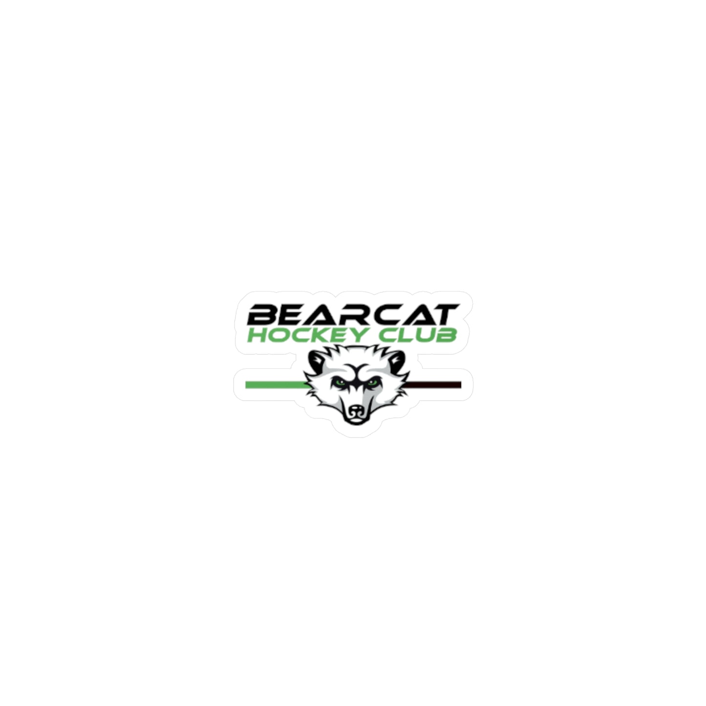 Bearcat Hockey Club Kiss-Cut Vinyl Decals, Custom Stickers