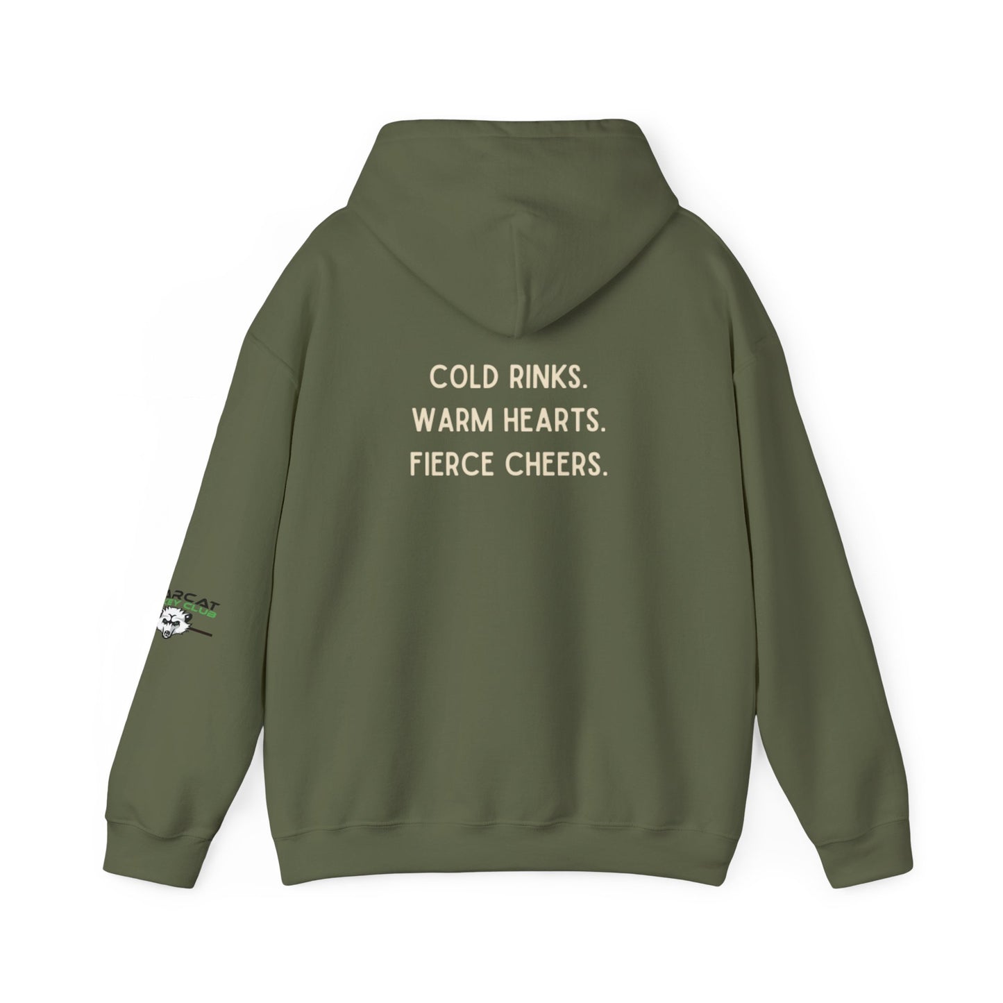 Bearcat Moms Club Hooded Sweatshirt | Cozy Gift for Moms, Family Gatherings, Casual Wear, Everyday Comfort, Cute Sweatshirt