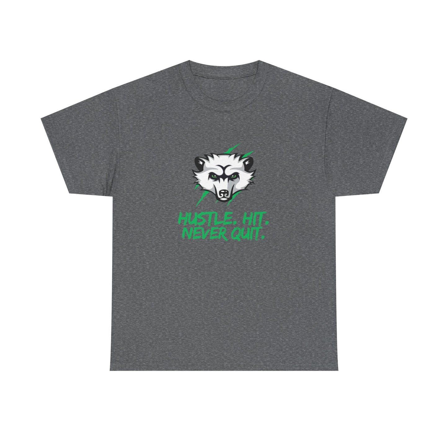 Motivational Hustle Cotton Tee | Unisex T-Shirt for Gym Lovers, Fitness Enthusiasts, Workout Motivation, Gift for Him, Her