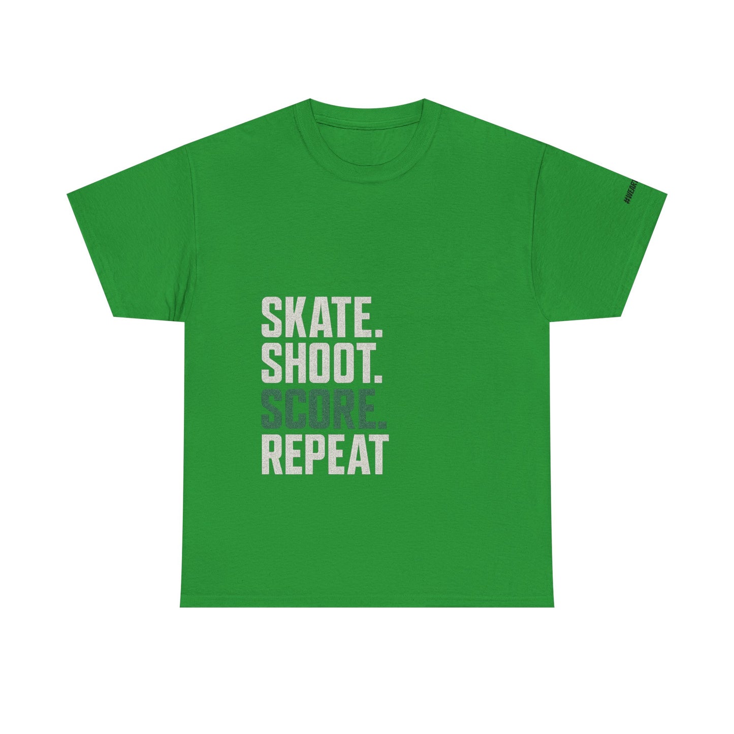 SKATE SHOOT SCORE REPEAT T-Shirt - #Wearthebear