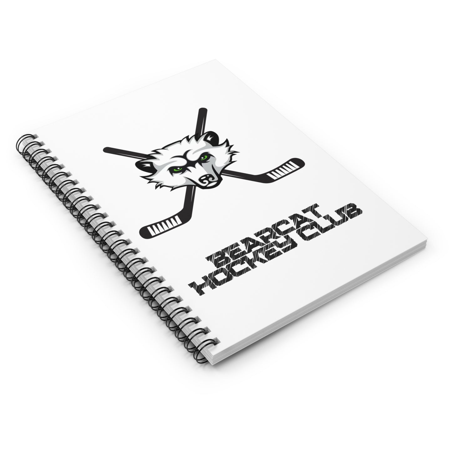 Bearcat Hockey Club Spiral Notebook