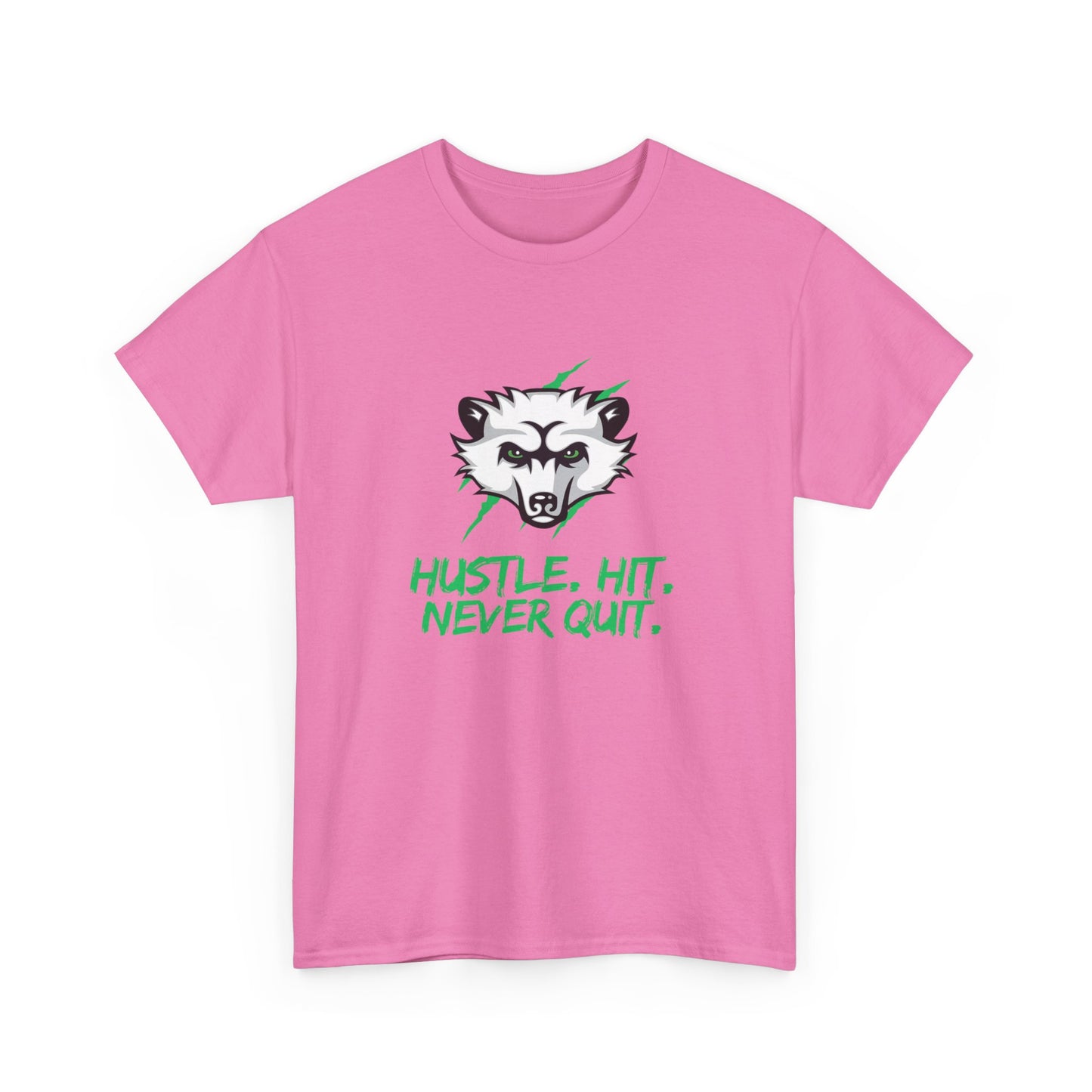 Motivational Hustle Cotton Tee | Unisex T-Shirt for Gym Lovers, Fitness Enthusiasts, Workout Motivation, Gift for Him, Her