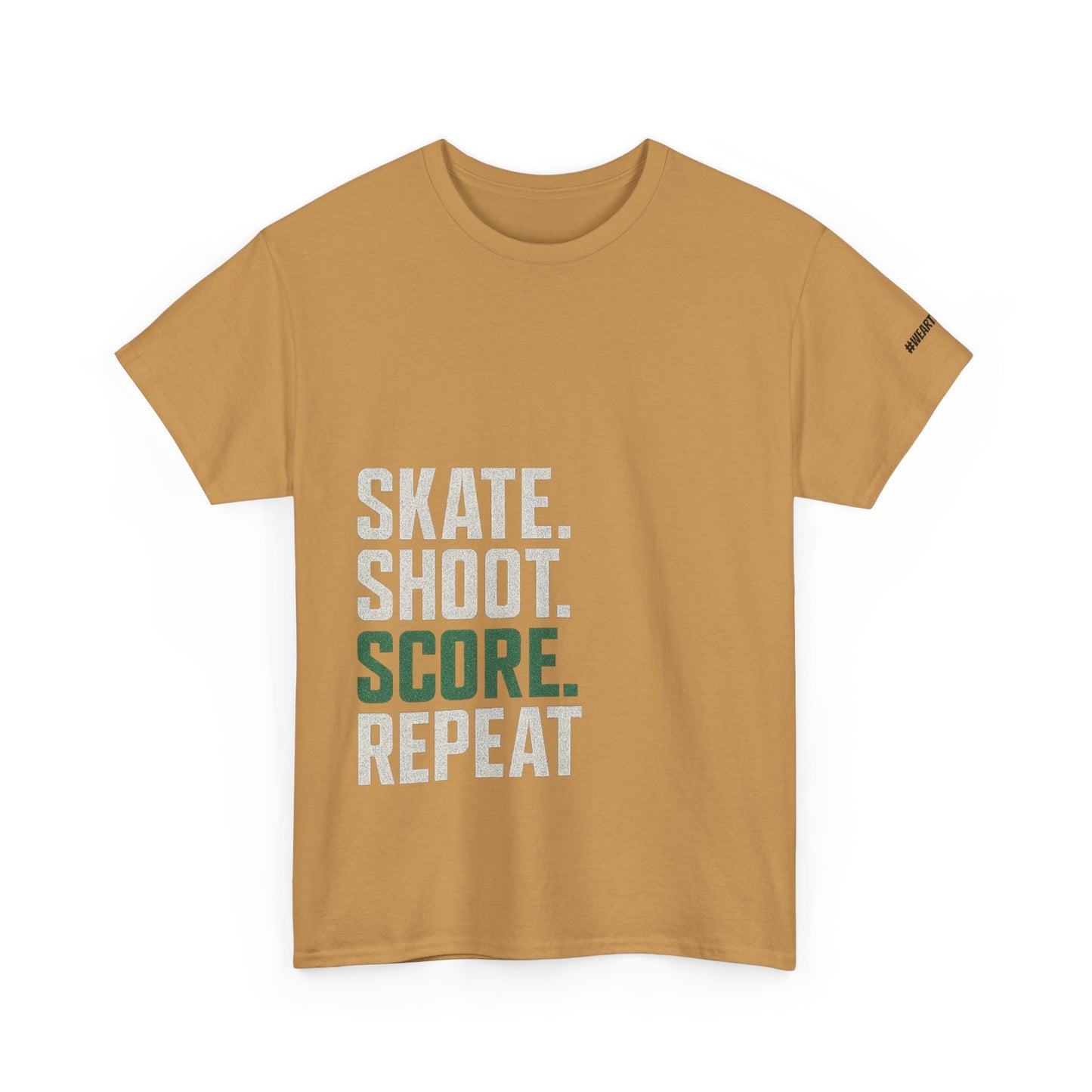 SKATE SHOOT SCORE REPEAT T-Shirt - #Wearthebear