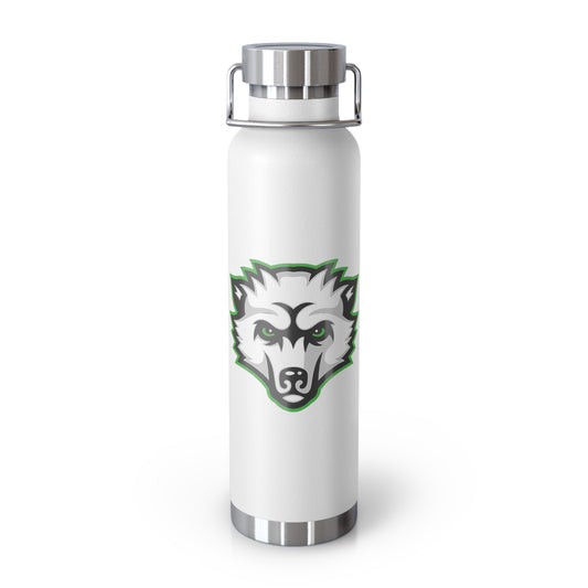 Wolf Head 22oz Insulated Water Bottle