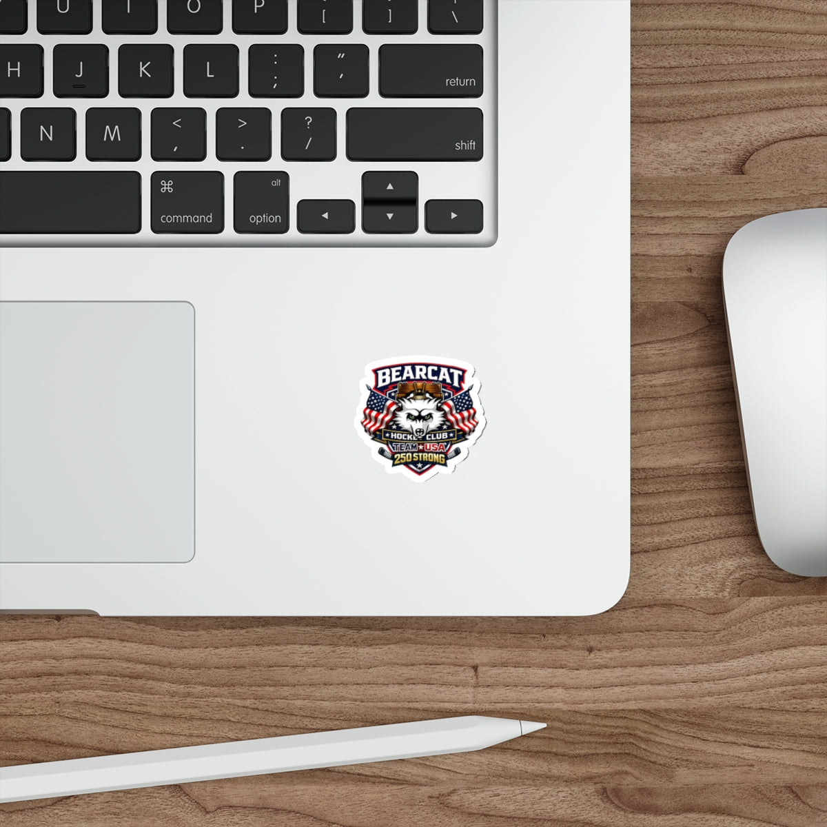 Bearcat Hockey Club Die-Cut Sticker — Team USA 250 Strong