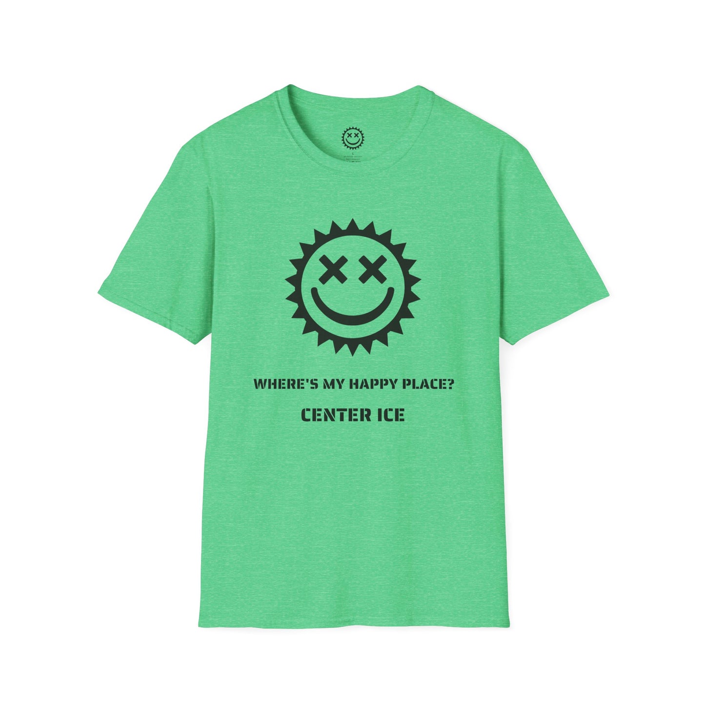 Happy Place is Center Ice Unisex T-Shirt