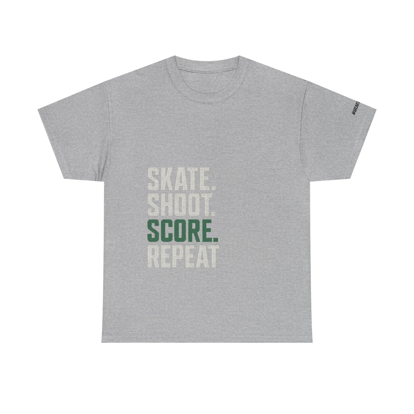 SKATE SHOOT SCORE REPEAT T-Shirt - #Wearthebear