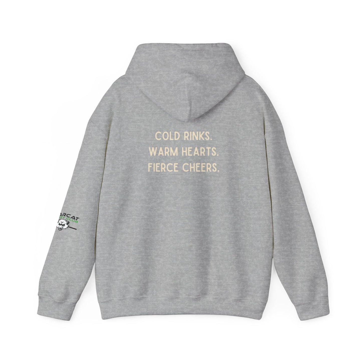 Bearcat Moms Club Hooded Sweatshirt | Cozy Gift for Moms, Family Gatherings, Casual Wear, Everyday Comfort, Cute Sweatshirt