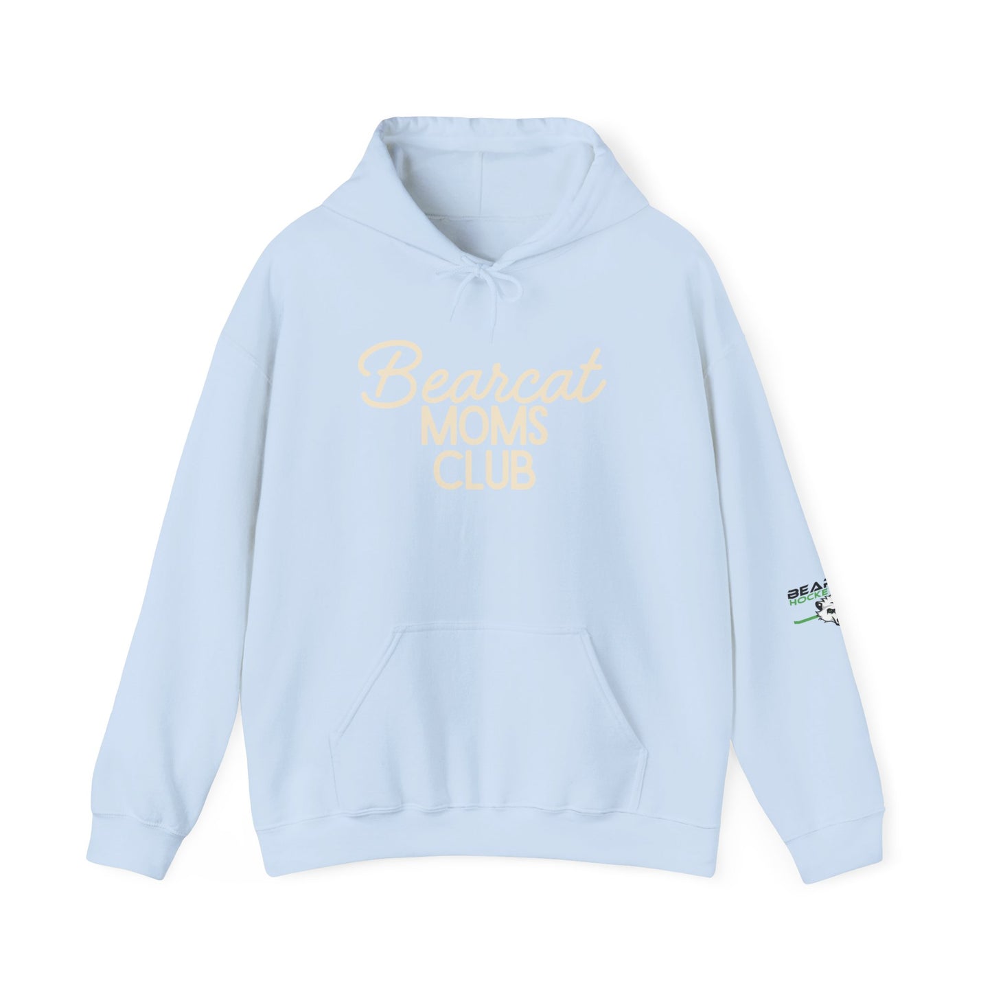 Bearcat Moms Club Hooded Sweatshirt | Cozy Gift for Moms, Family Gatherings, Casual Wear, Everyday Comfort, Cute Sweatshirt